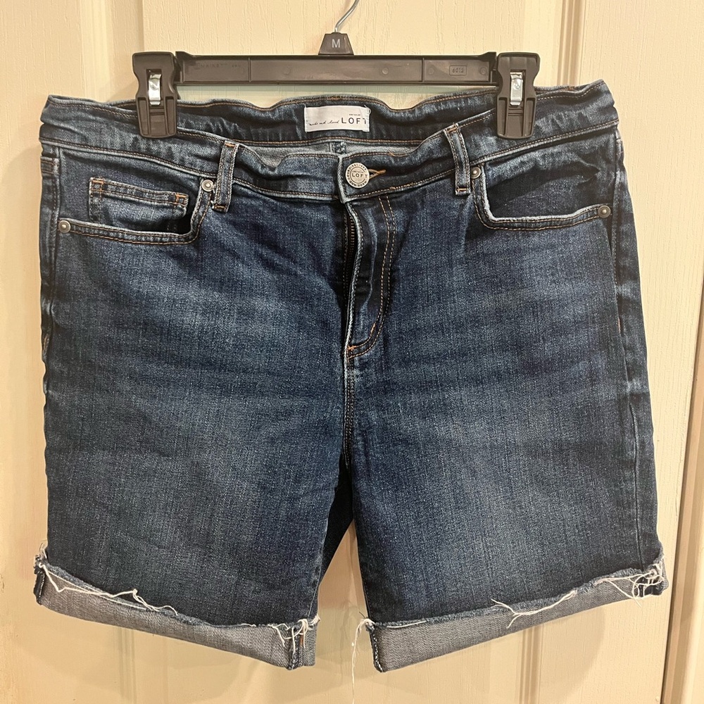 LOFT Blue Denim Women's Shorts